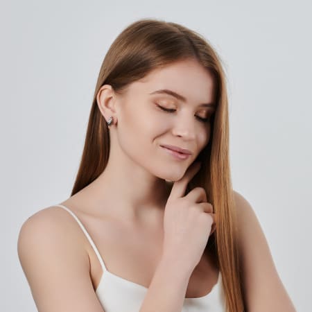 Серьги Срг07-03 (Au 585)