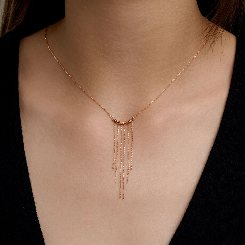 Колье 070703 (Au 585)