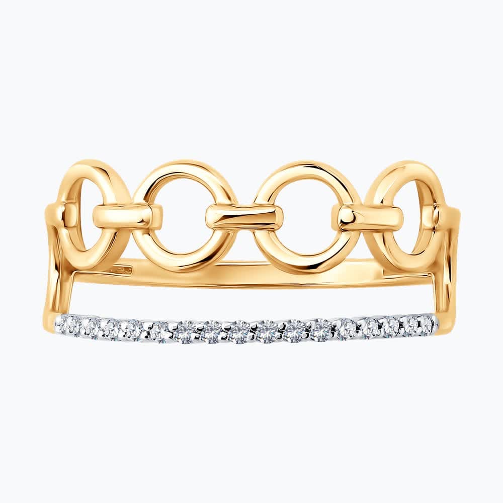 Кольцо 019723 (Au 585)