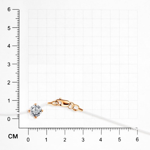 Колье ПдКругЛ01 (Au 585)