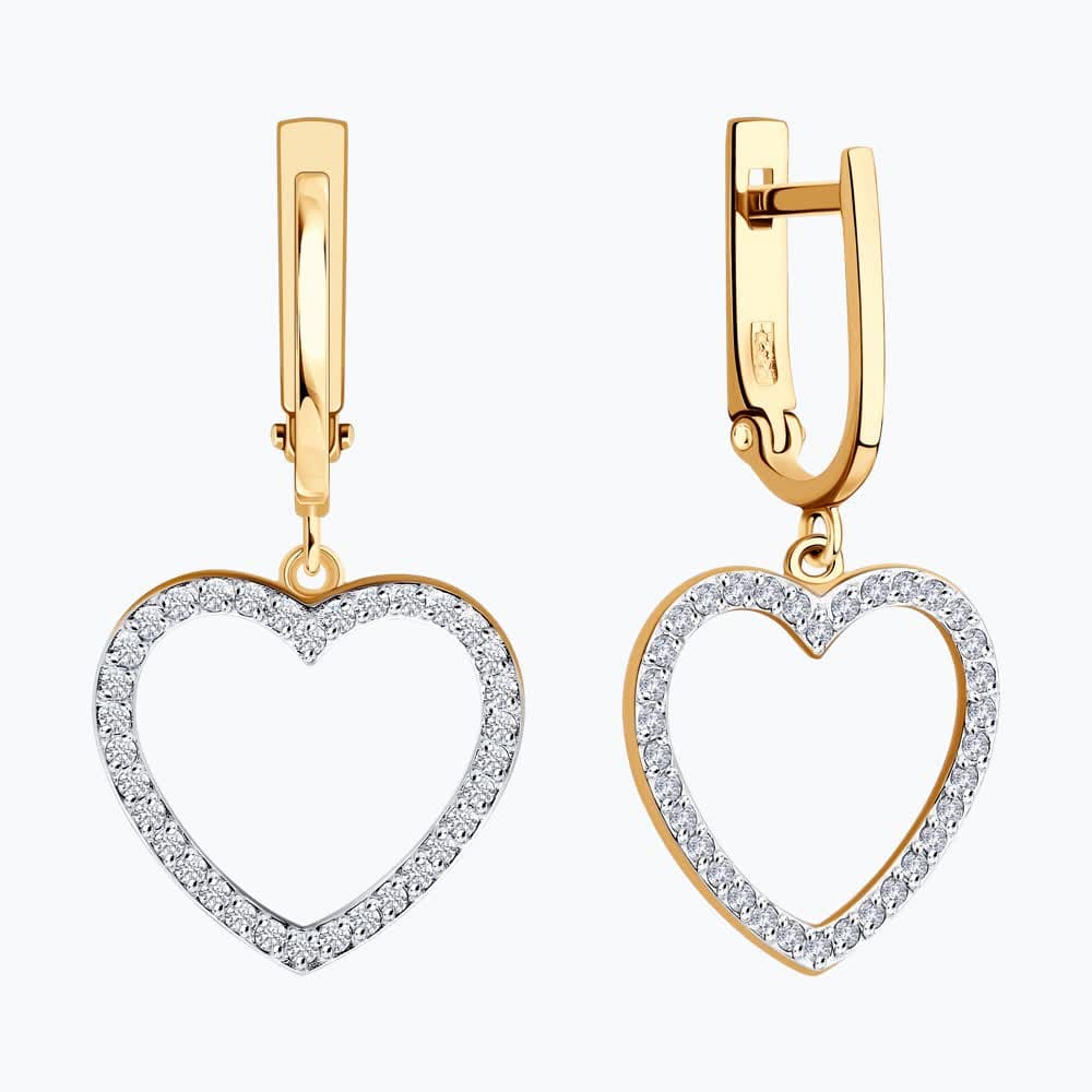 Серьги 0200691 (Au 585)