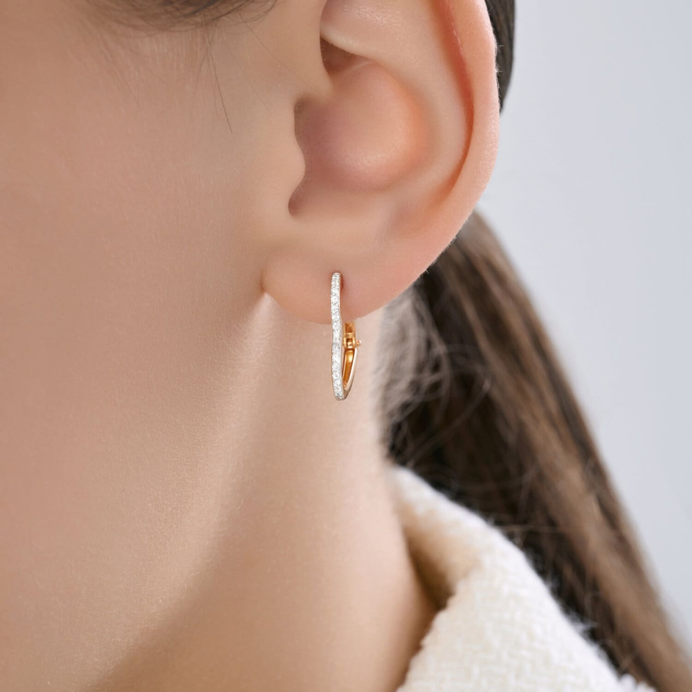 Серьги 0200598 (Au 585)