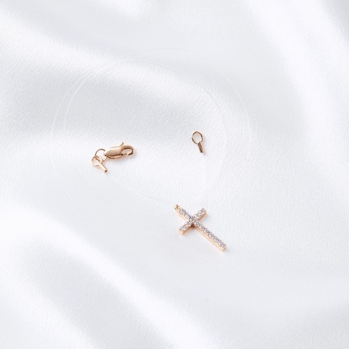 Колье ПдКрест13Л (Au 585)