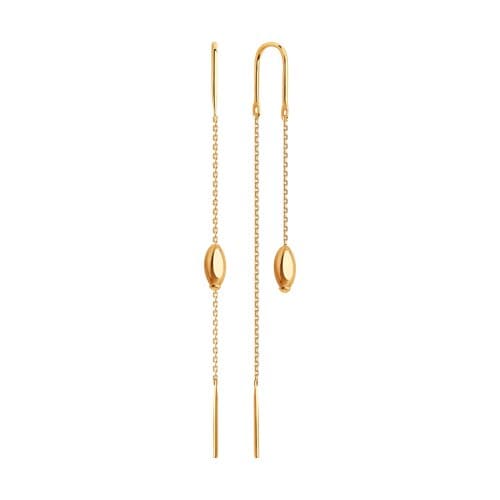 Серьги 0200402 (Au 585)