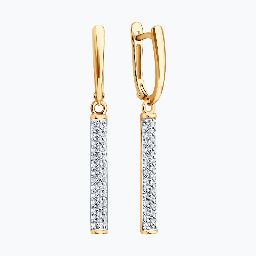 Серьги 0201048 (Au 585)