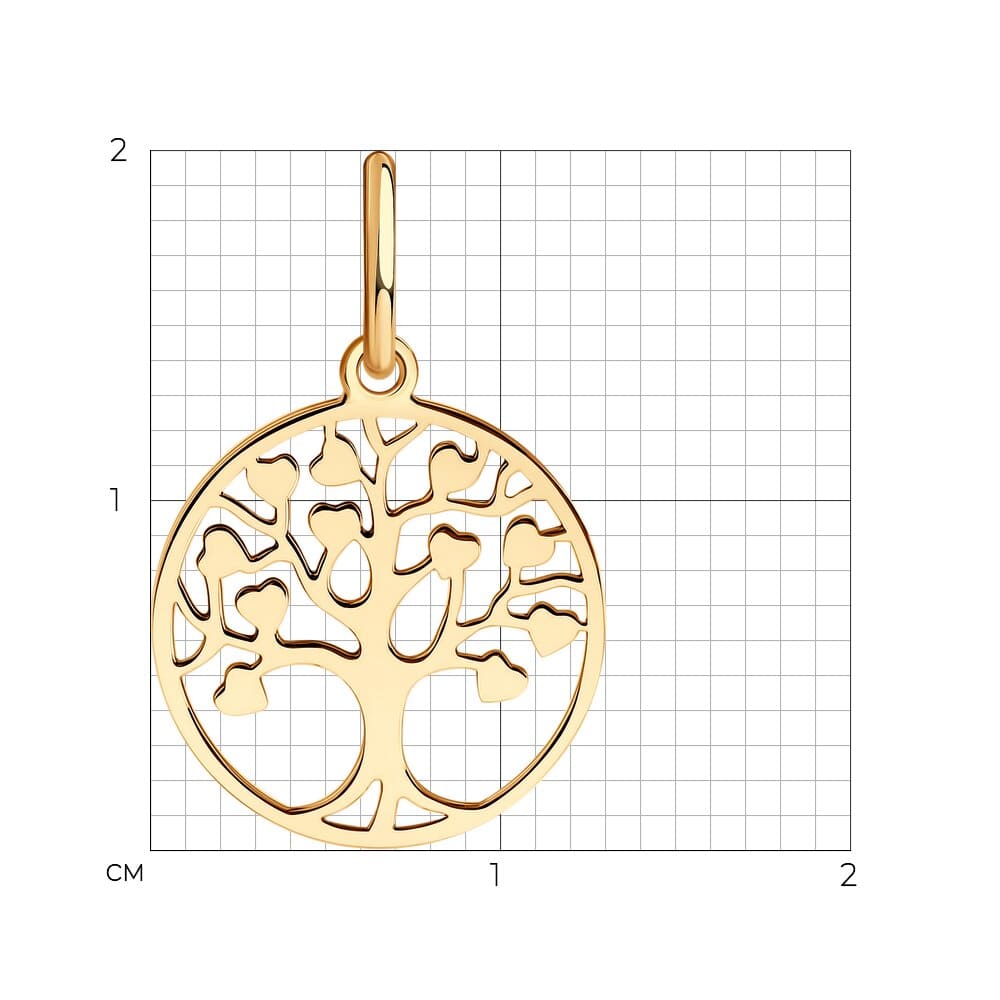 Подвеска 036896 (Au 585)