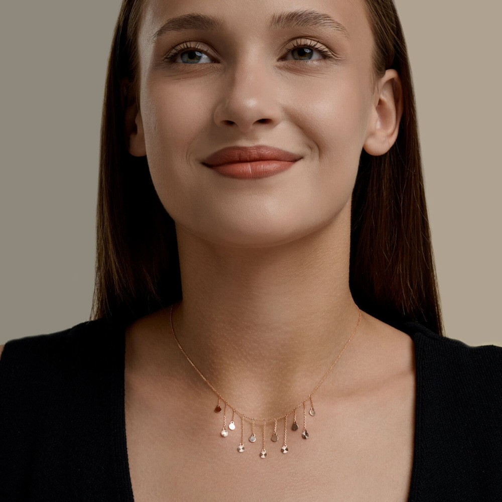 Колье 070708 (Au 585)