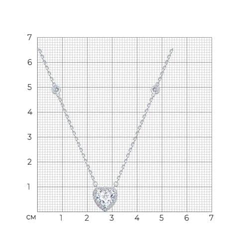 Колье 94071275-91 (Ag 925)