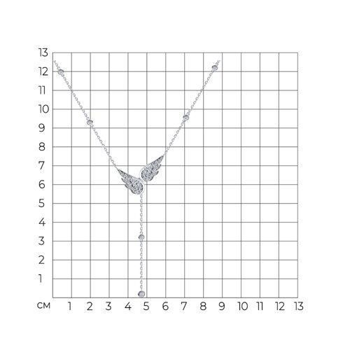 Колье 94071007 (Ag 925)