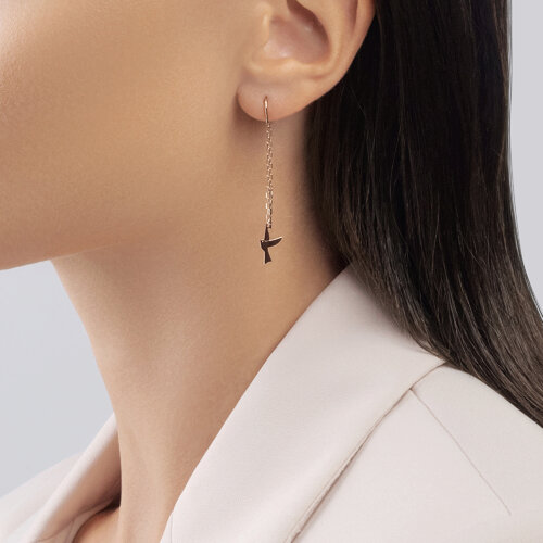 Серьги 029998 (Au 585)