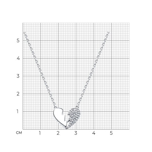 Колье 94070824 (Ag 925)