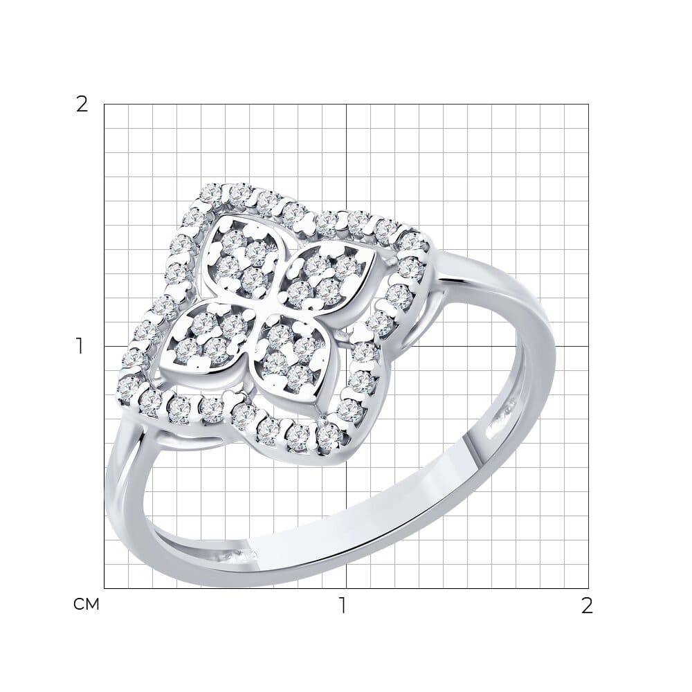 Кольцо 94014639 (Ag 925)