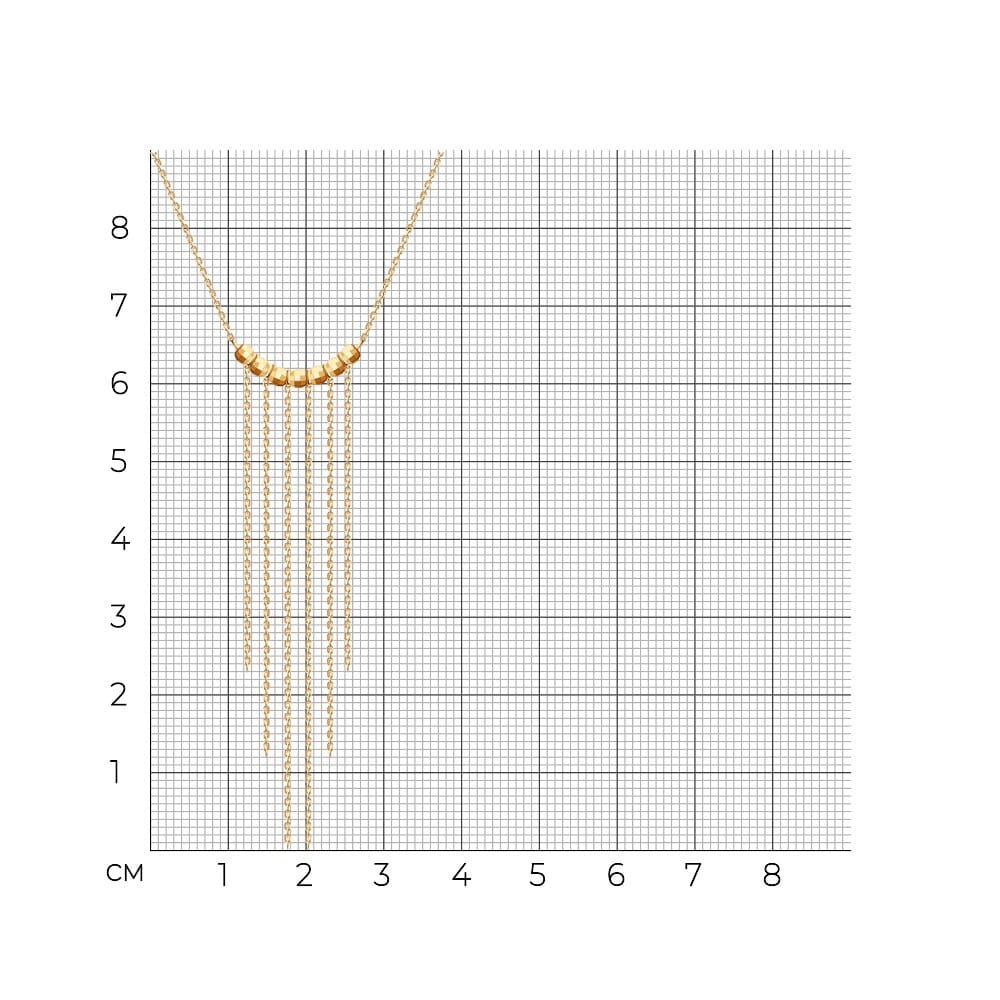 Колье 070703 (Au 585)