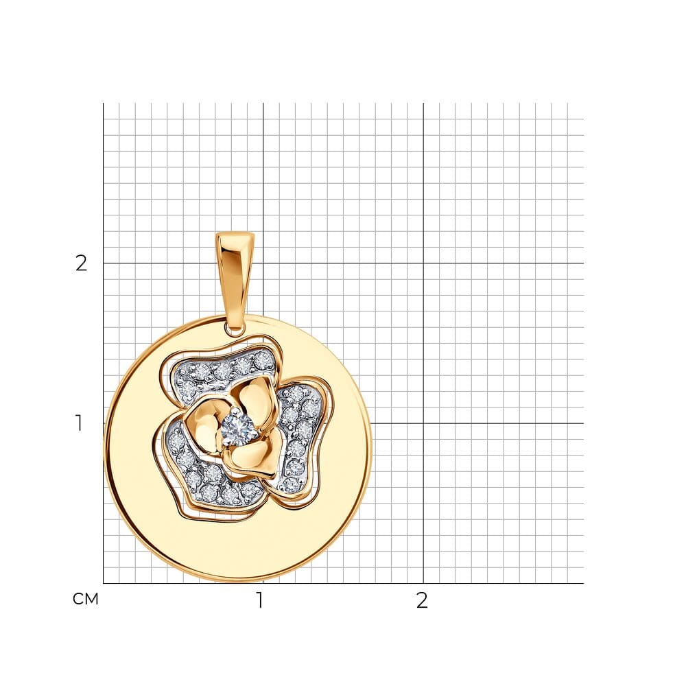 Подвеска 036935 (Au 585)