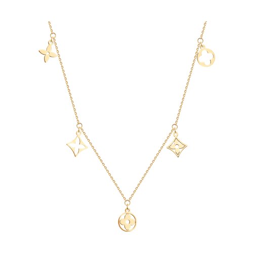 Колье 070666 (Au 585)