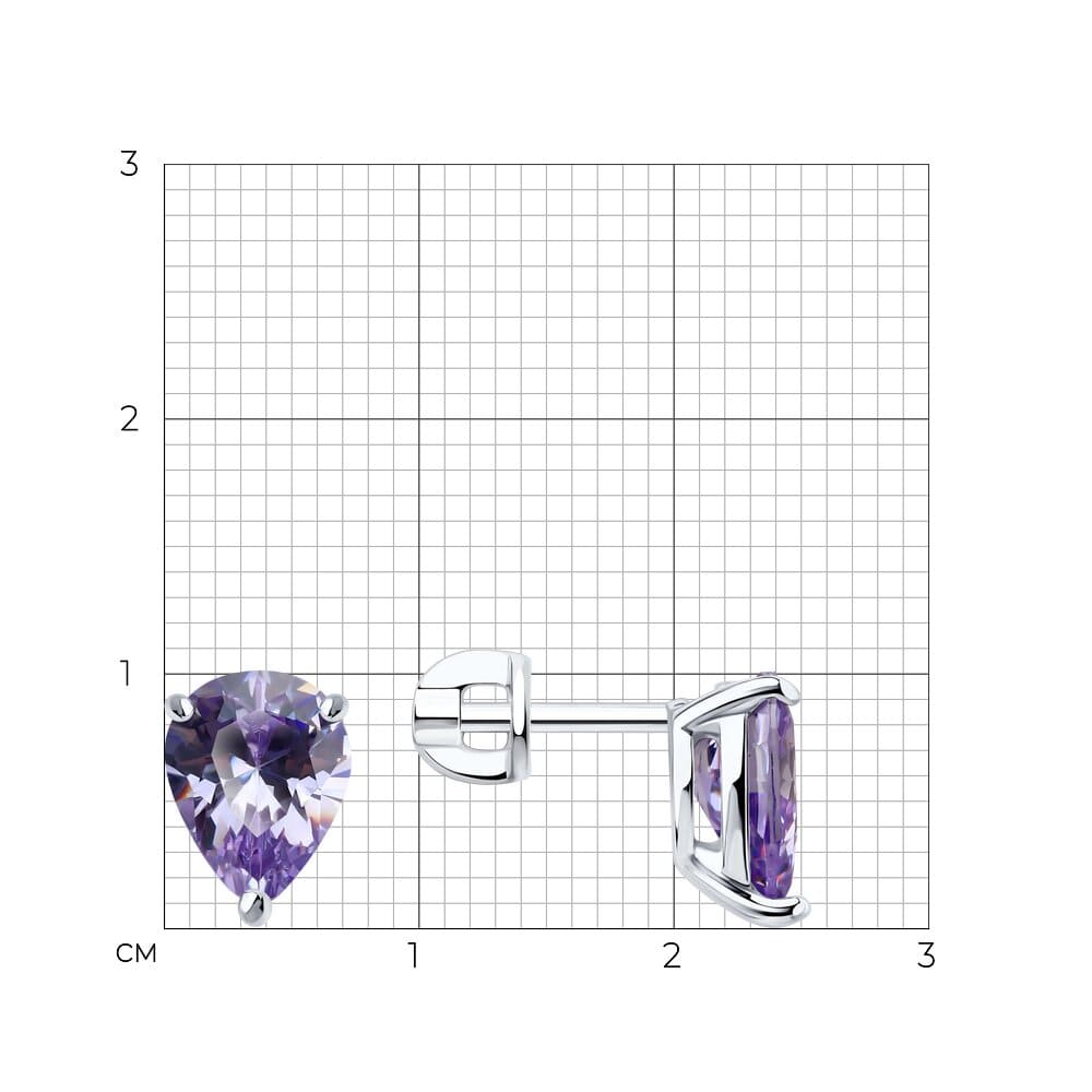 Серьги 94026835 (Ag 925)