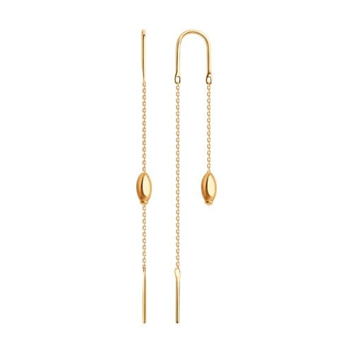 Серьги 0200402 (Au 585)