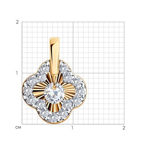 Подвеска 036908 (Au 585)