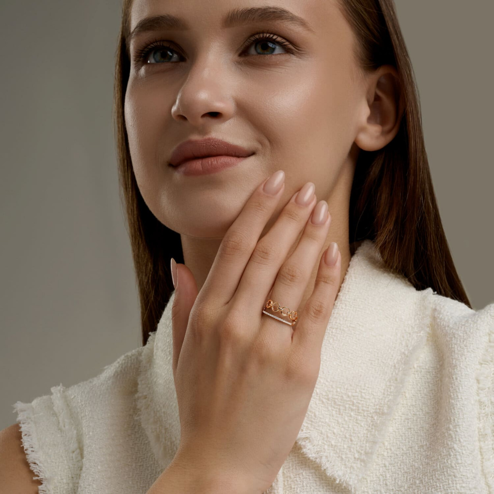 Кольцо 019723 (Au 585)