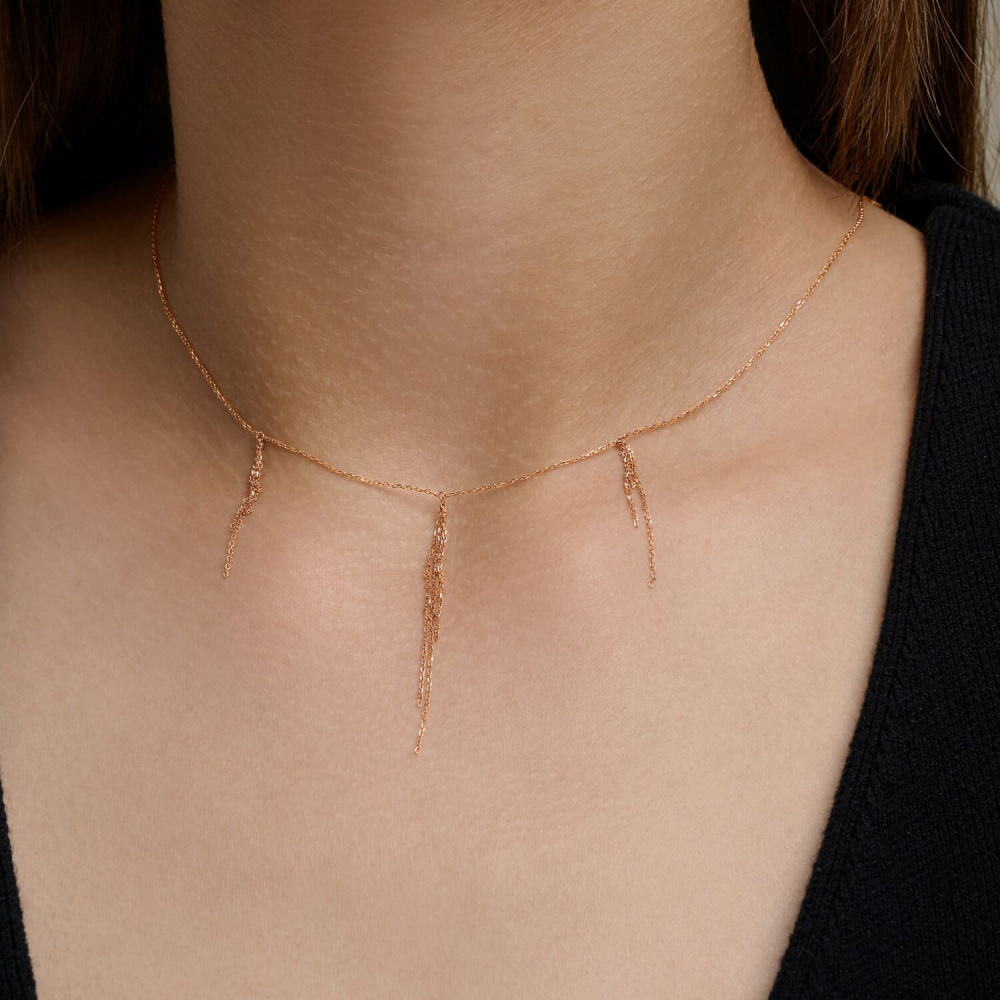 Колье 070704 (Au 585)