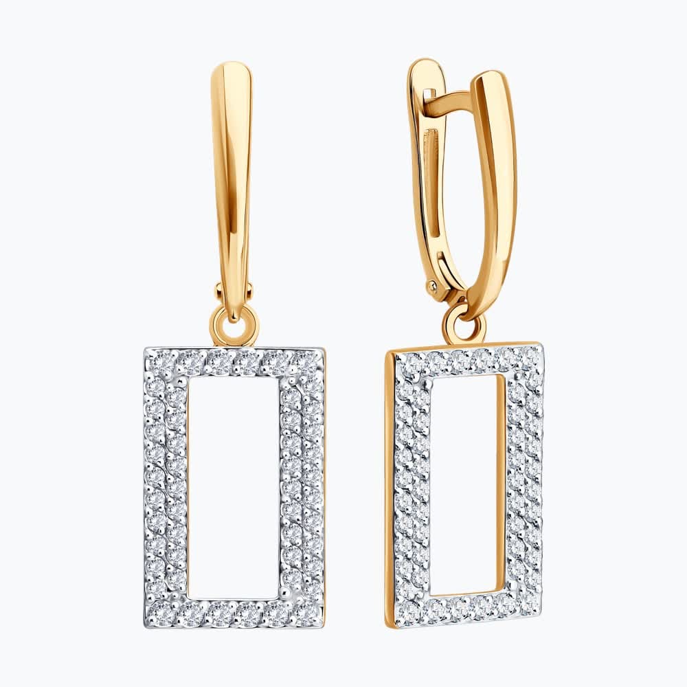 Серьги 0200960 (Au 585)