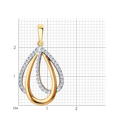 Подвеска 036876 (Au 585)