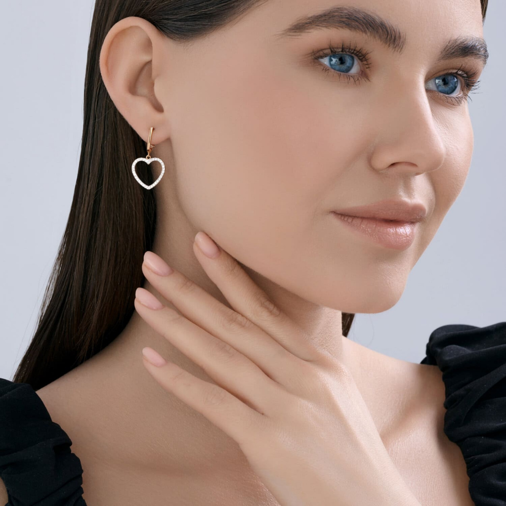 Серьги 0200691 (Au 585)