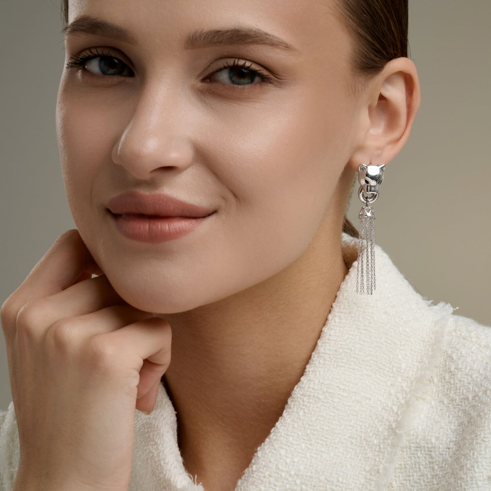 Серьги 94027341 (Ag 925)