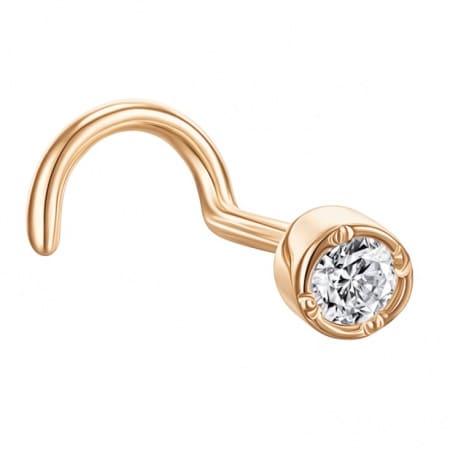 Пирс.нос ПрснгНос2мм (Au 585)