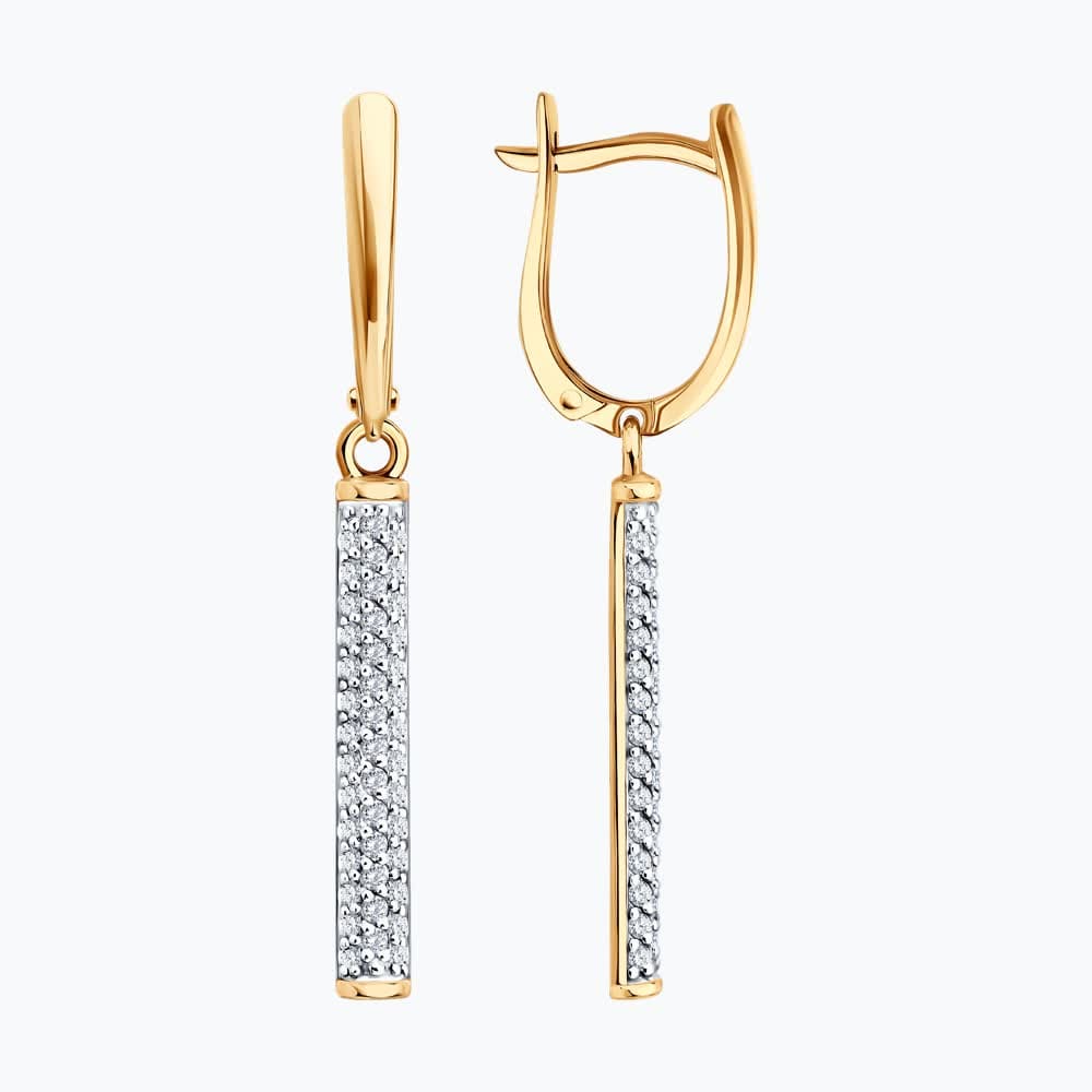 Серьги 0201048 (Au 585)