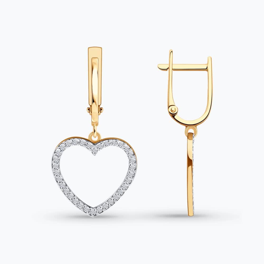 Серьги 0200691 (Au 585)