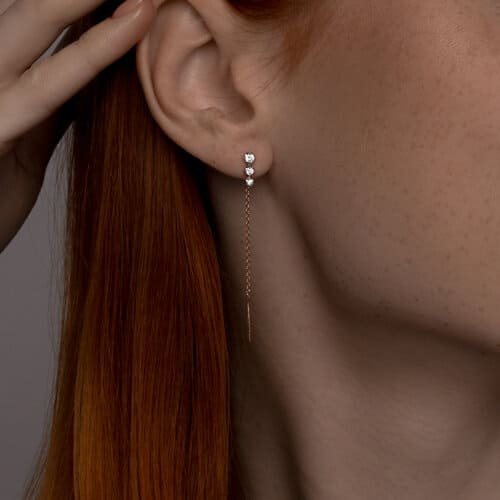 Серьги 0200401 (Au 585)