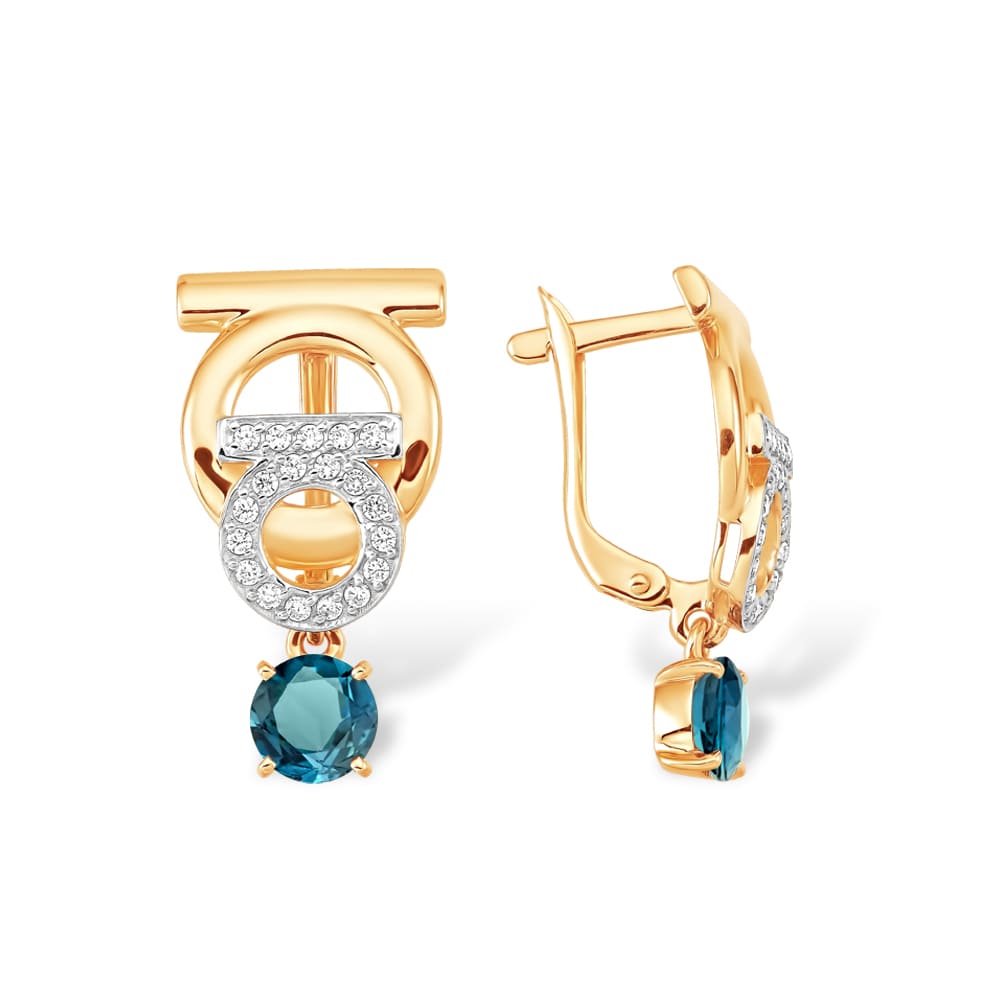 Серьги С13419118 (Au 585)