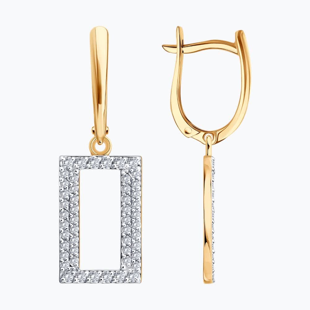 Серьги 0200960 (Au 585)