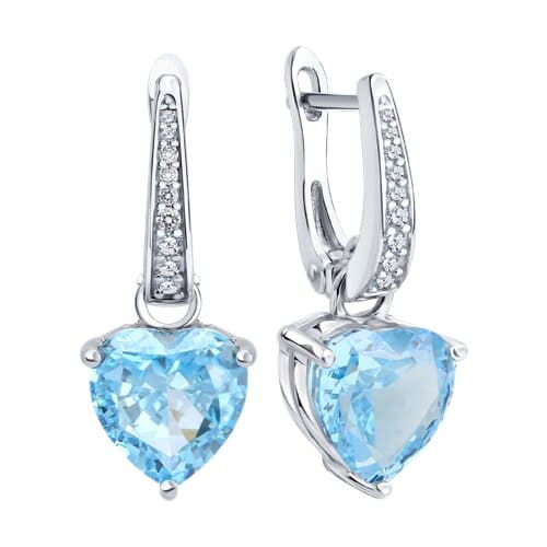 Серьги 94027152-91 (Ag 925)