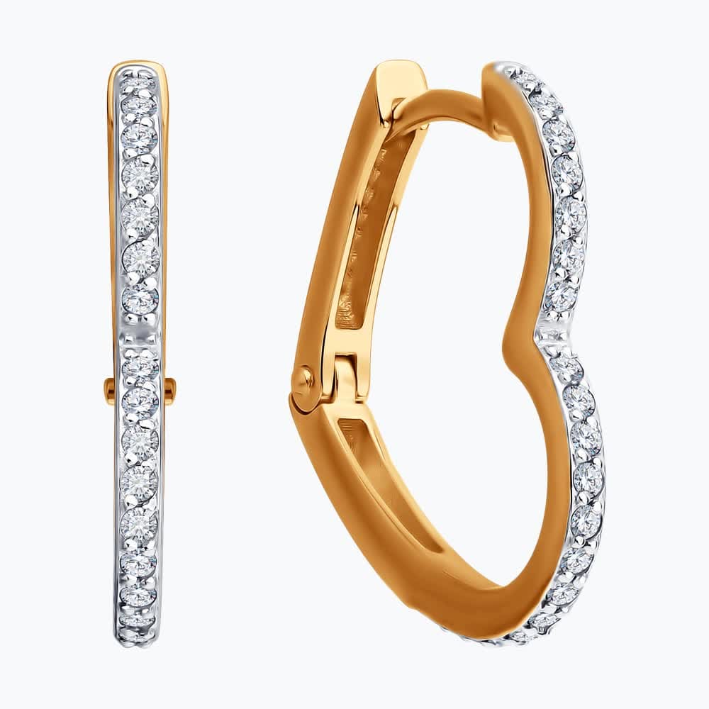 Серьги 0200598 (Au 585)