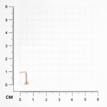 Пирс.нос ПрснгНос2мм (Au 585)