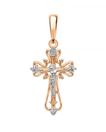 Подв.кр КрстЛАж02д (Au 585)