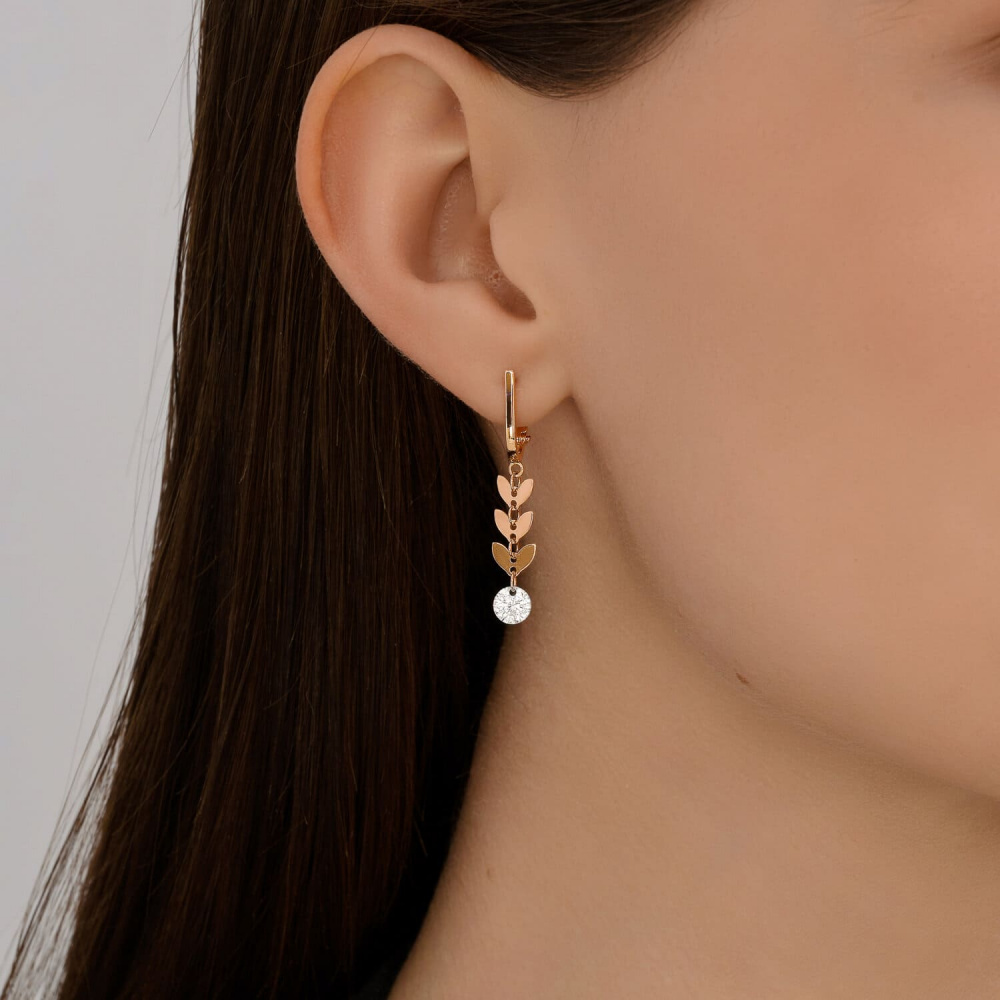 Серьги 0200542 (Au 585)