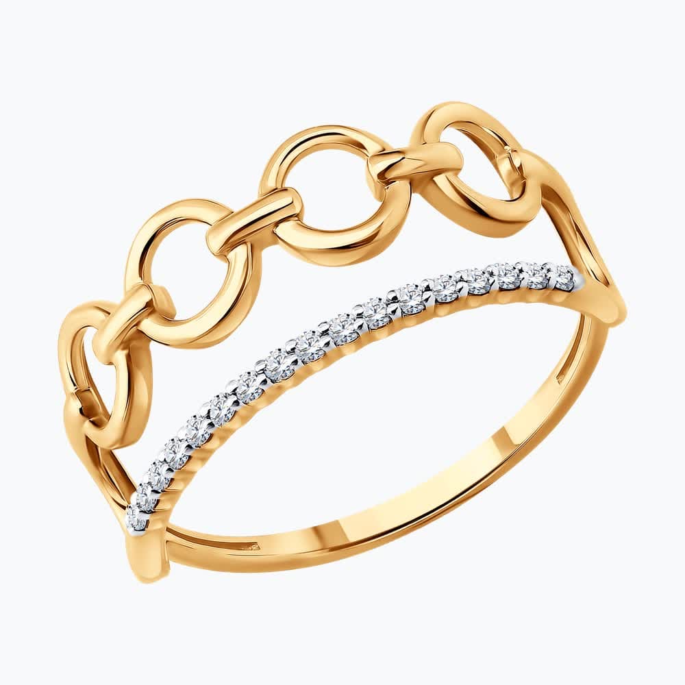 Кольцо 019723 (Au 585)