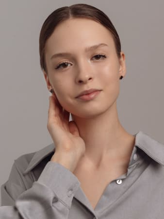 Серьги ПУСл56 (Au 585)