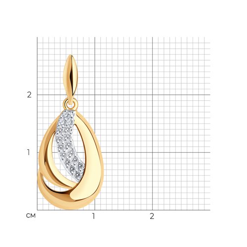 Подвеска 034763 (Au 585)