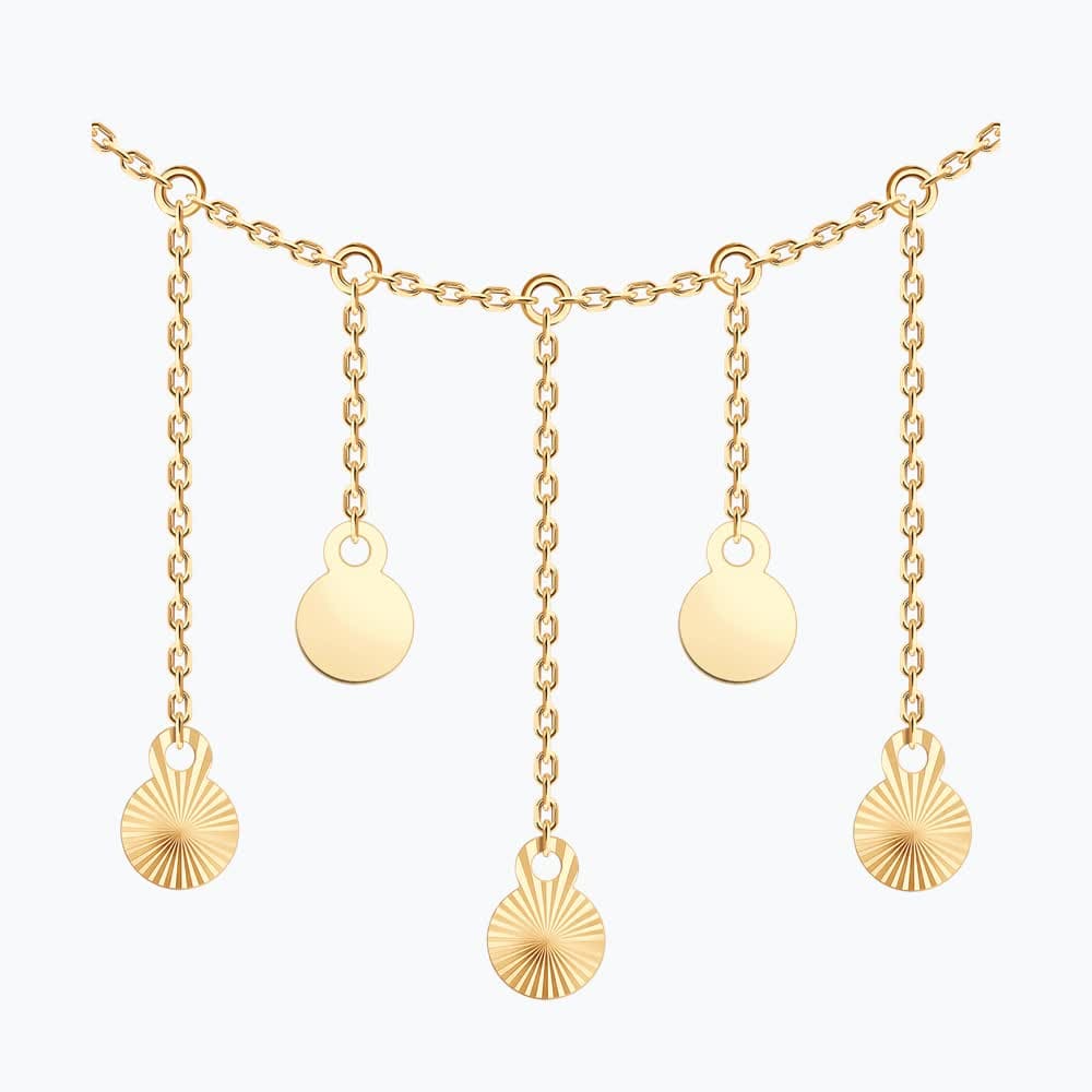 Колье 070708 (Au 585)