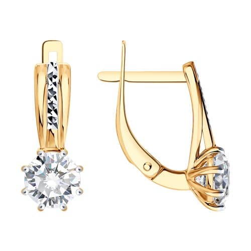 Серьги 0200989 (Au 585)