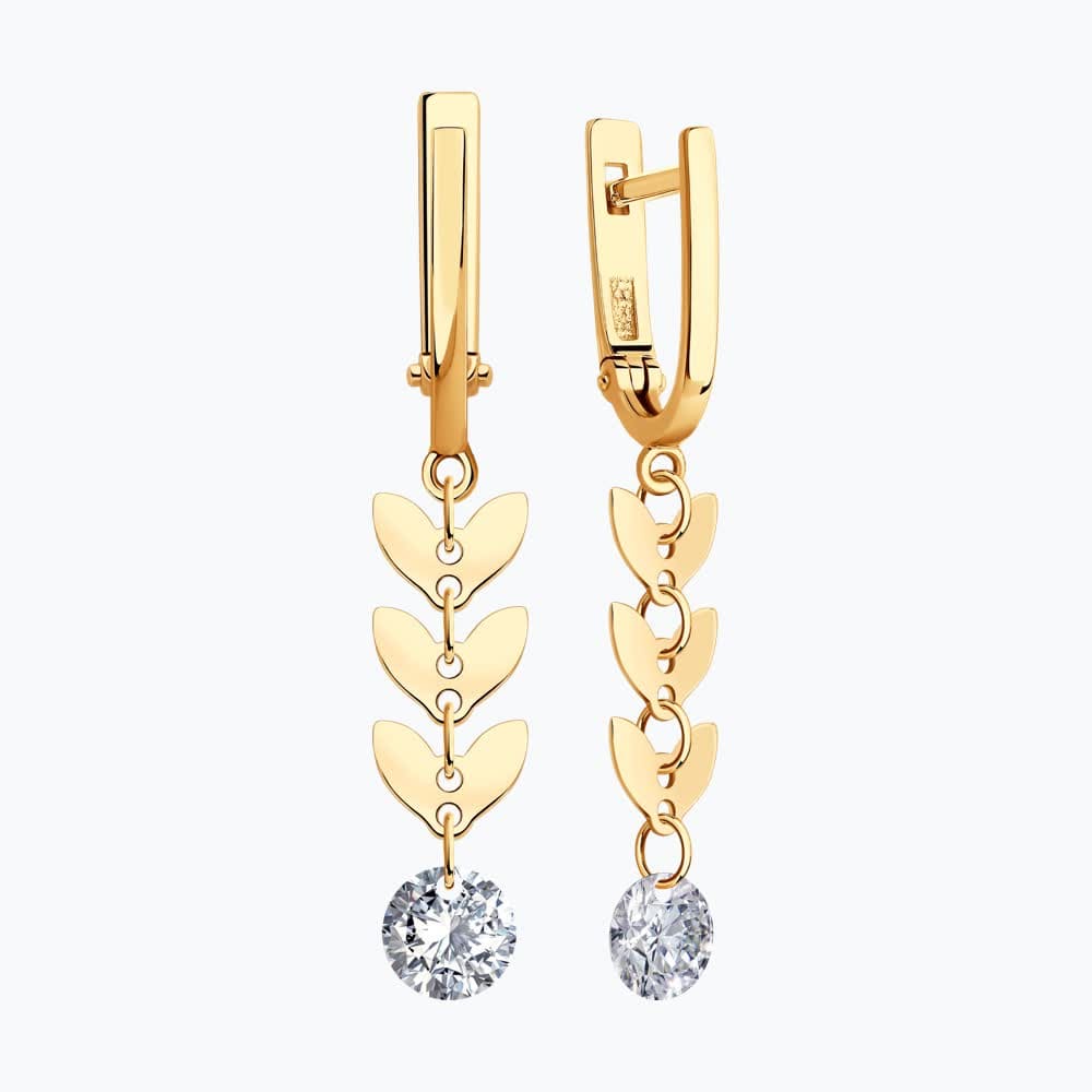 Серьги 0200542 (Au 585)