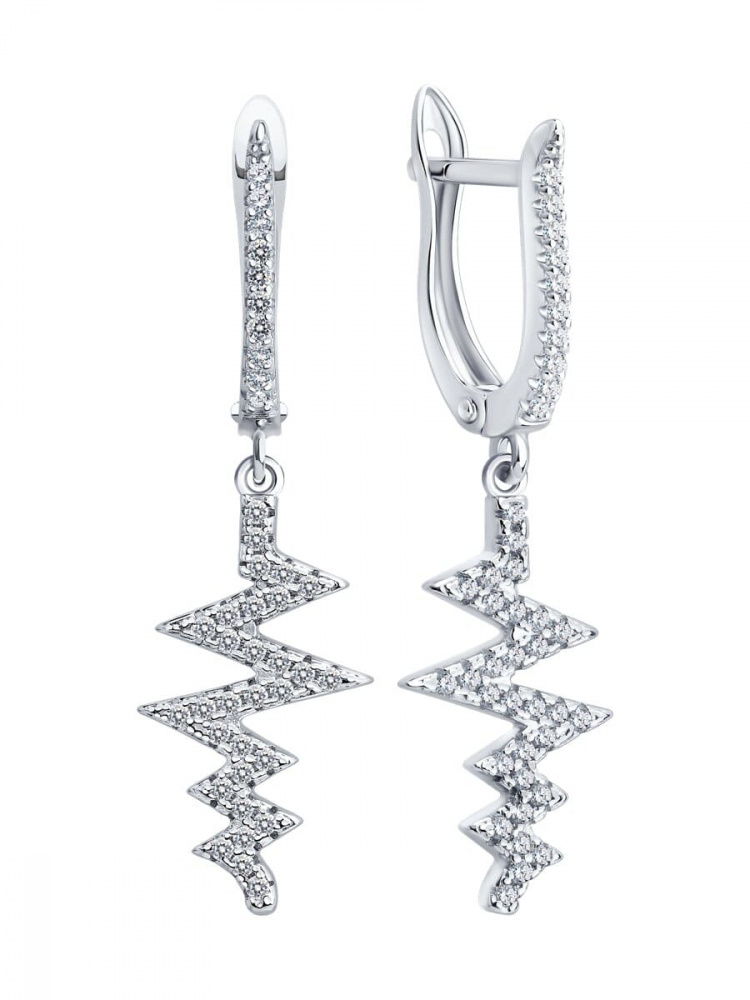 Серьги 94027185-91 (Ag 925)