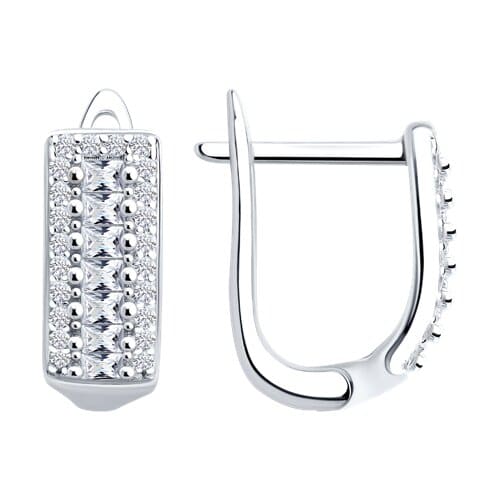 Серьги 94027183-91 (Ag 925)