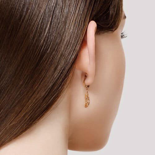 Серьги 028138 (Au 585)