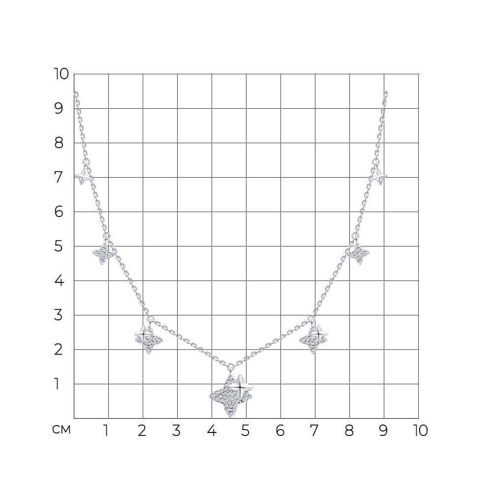 Колье 94071338 (Ag 925)
