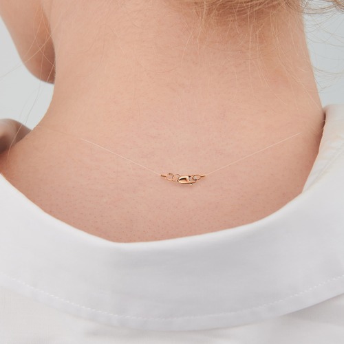 Колье ПдКругЛ01 (Au 585)